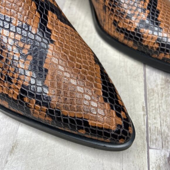 MArc Fisher Dalaran Snakeskin Embossed Booties - Picture 3 of 16